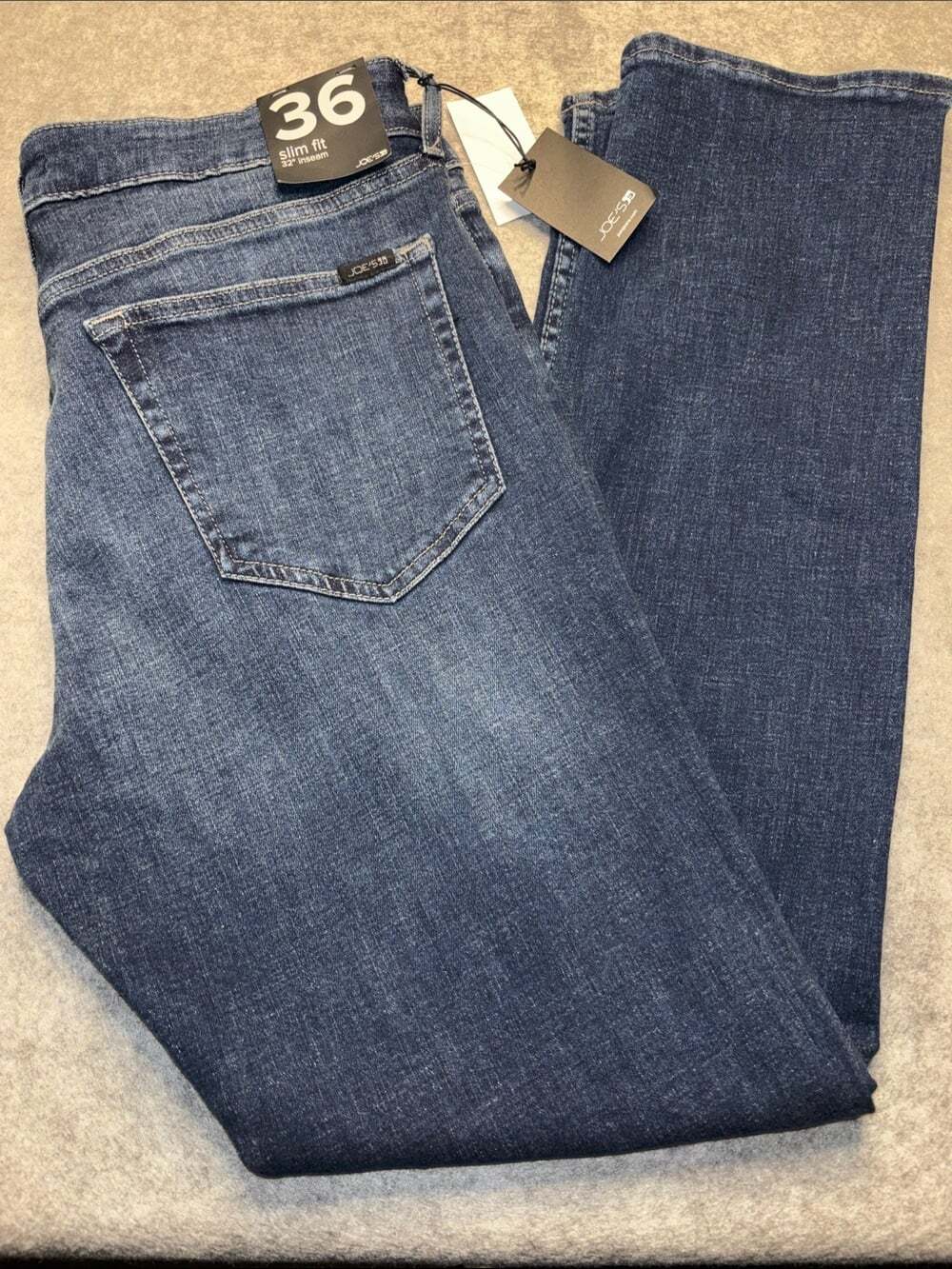 👖 NWT Joe’s Jeans The Asher Slim Fit Men’s Jeans | Blue Tint | 36x32